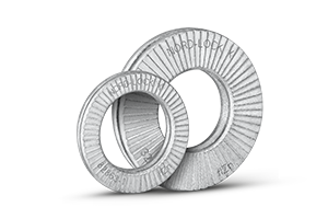 Nord-Lock X-series washer combines wedge-locking with an exceptional spring effect to secure against multiple bolt loosening factors